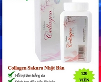 Viên Uống Collagen Sakura Nhật Bản 120 viên
